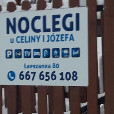 Noclegi U Celiny I Jozefa Lapszanka Dış mekan fotoğraf