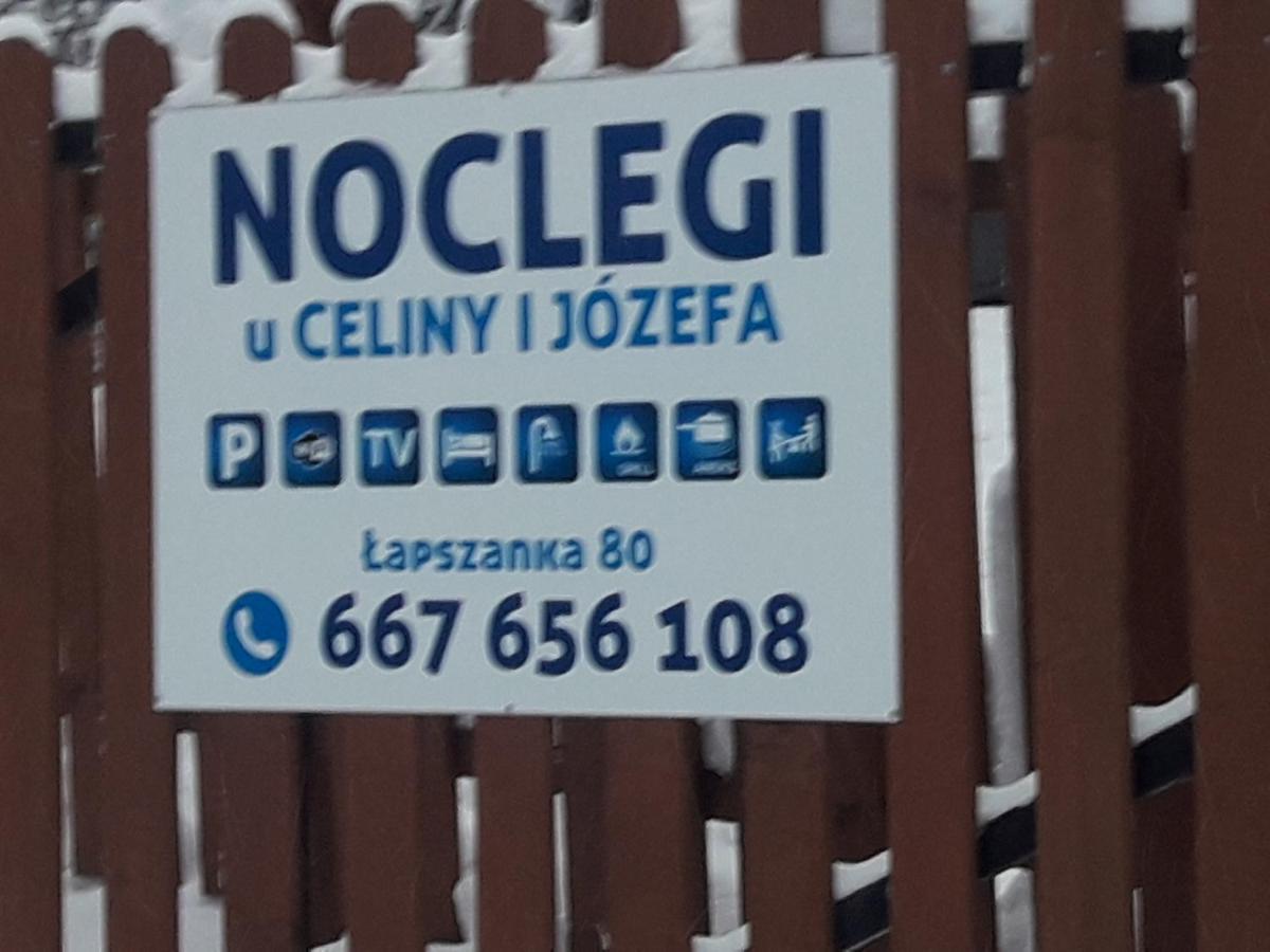 Noclegi U Celiny I Jozefa Lapszanka Dış mekan fotoğraf